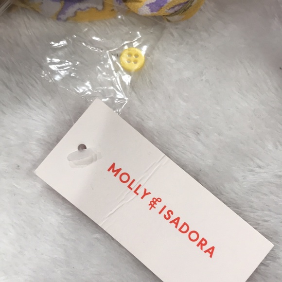 Molly & Isadora chiffon flower printed beautiful top size 2X - Picture 14 of 14